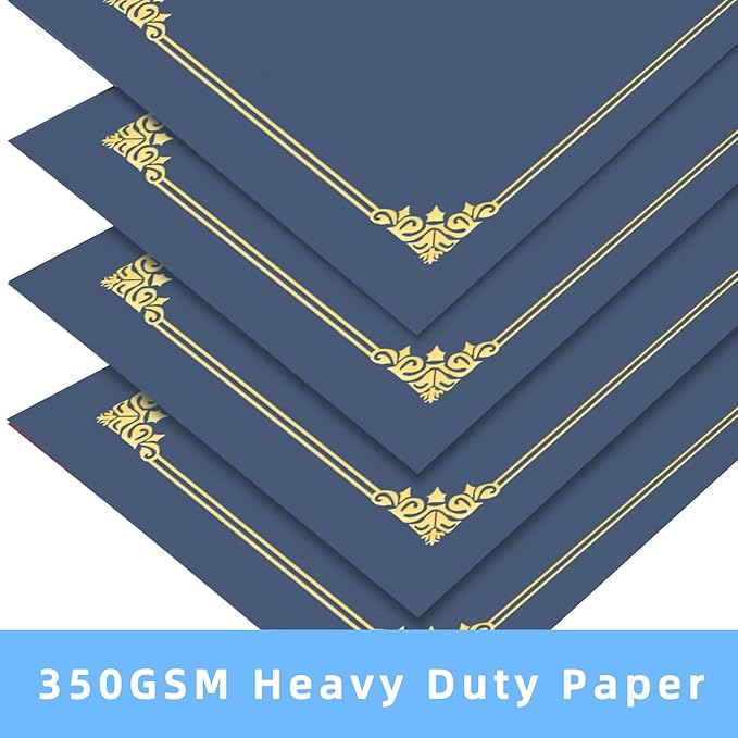 HAUTOCO 90 Pack Certificate Holders, Document Award Covers Certificate Folders - Image 4
