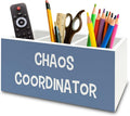 XPH Chaos Coordinator Blue Pen Pencil Holder Organizer by XPH