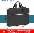 SEEKIND PU Leather Accordian File Organizer 26 Pockets, Expanding File Folder - Image 7