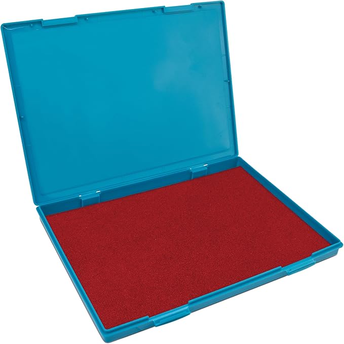 MaxMark Extra Large Crimson Red Ink Stamp Pad by Maxmark