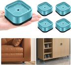 shouwuhho 4 Pack Furniture Risers Adjustable Bed Risers Heavy Duty Lifts Height by EnjoyLifeEnjoyHappiness