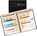 Planner Pad Spiral Bound January-December 2026/ Calendar Year 6 3/4" x 8 1/2" by PlannerPad