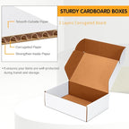 JOWLOT 10x7x3 inch Shipping Boxes Set of 25 - Image 2