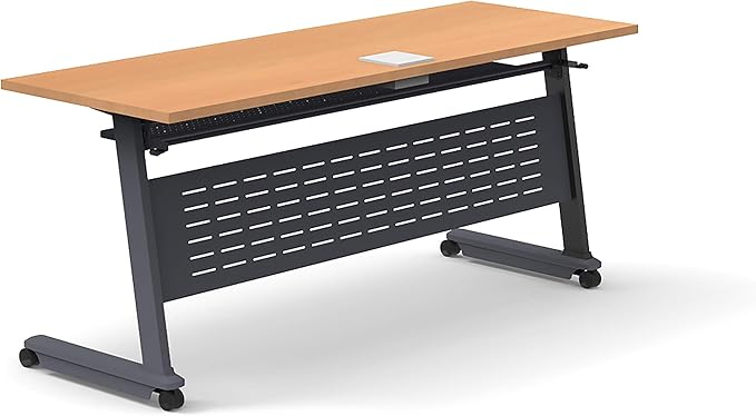 Tables Training Meeting Seminar Classroom Model 2558 15pc Beech Folding - Image 5