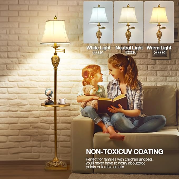 Traditional LED Floor Lamp - Image 5