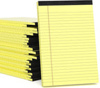 24 Pack Small Legal Pads 5x8 Yellow Note Pads 5x8 College Ruled Notepad Yellow by Aidunmis