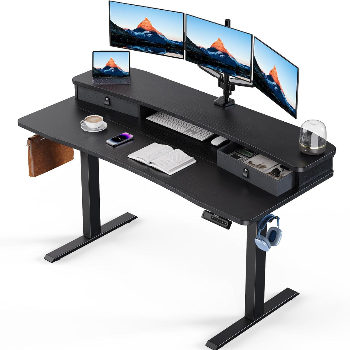 HUANUO 55″ x 26″ Electric Standing Desk