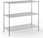 Regal Altair 24" Deep x 60" Wide x 54" Height Wire Shelving Kit | 3-Tier | NSF by Regal+Altair