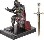 HDMbigmi King's Guard Leader Cloak Warrior Knight Pen Holder Mobile Phone Stand - Image 2