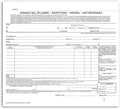NextDayLabels - Short Form Straight Bill of Lading, 8-1/2 x 7", 3 Part NCR by NextDayLabels