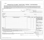 NextDayLabels - Short Form Straight Bill of Lading, 8-1/2 x 7", 3 Part NCR by NextDayLabels