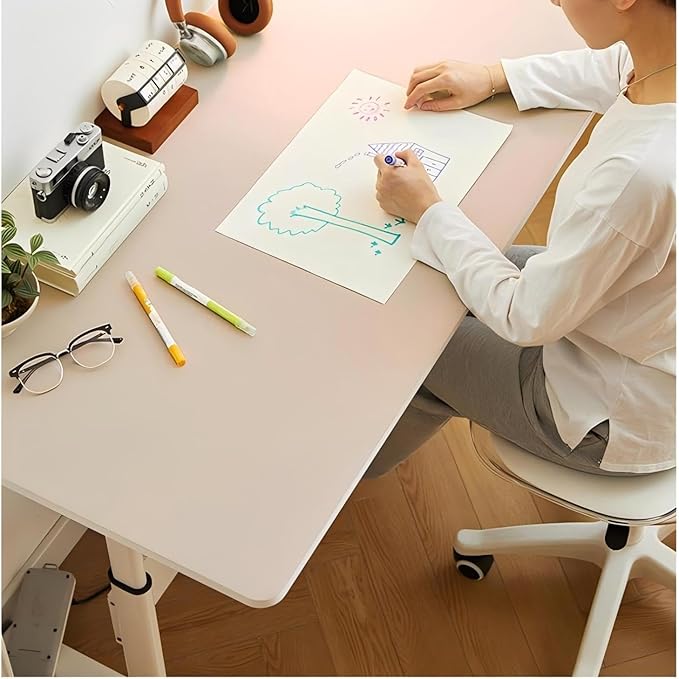 Bloss Extra Large Desk Mat 55" x 24", Non-Slip Dressing Table Cover Protector - Image 5