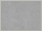 Amanti Art Silver Framed Magnetic Board 22x30 Medium Vision Board