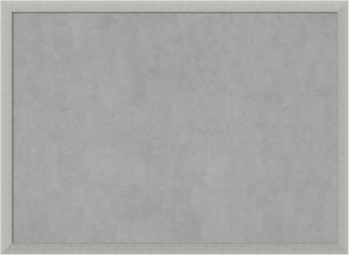 Amanti Art Silver Framed Magnetic Board 22x30 Medium Vision Board