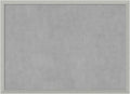Amanti Art Silver Framed Magnetic Board 22x30 Medium Vision Board by AmantiArt
