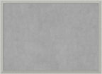 Amanti Art Silver Framed Magnetic Board 22x30 Medium Vision Board by AmantiArt