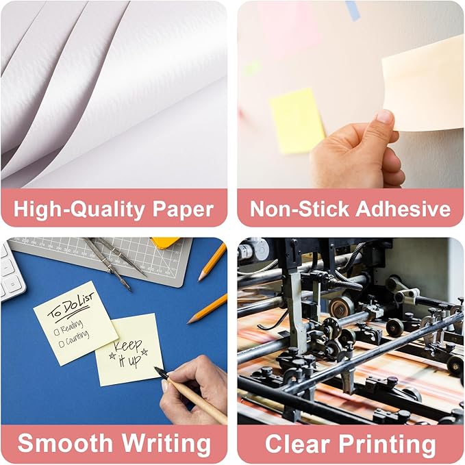 Personalized Sticky Notes 3"x3" – Custom Notepads - Image 4