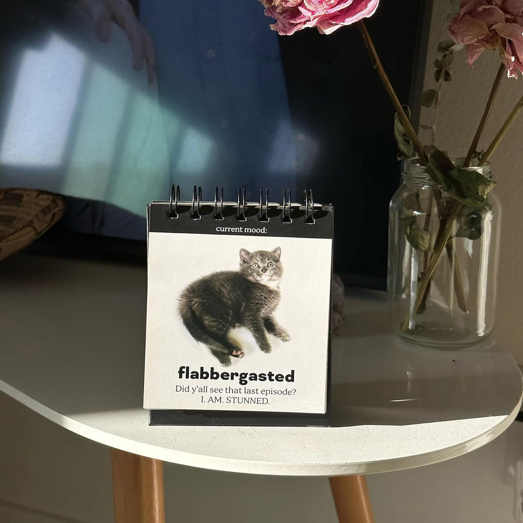 Genuine Fred Daily Cattitude Desktop Flipchart