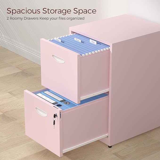 Kubohogar 2 Drawer File Cabinet - Image 8