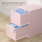 Kubohogar 2 Drawer File Cabinet - Image 8