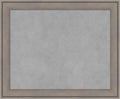 Amanti Art Grey Framed Magnetic Board 19x23 Small Vision Board by AmantiArt