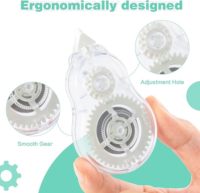M&G White Correction Tape, 39.37 Ft/Pack, - Image 4