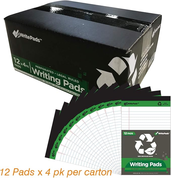 KAISA Legal Pad Writing Pads, 56GSM Paper Notepads - Image 2