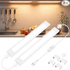 maylit Under Cabinet Lighting Plug in, Renter Friendly Lamp, Wired 110V 120V by maylit