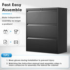 Pataku Metal Lateral File Cabinet - Image 9