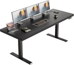 OffiGo 71 Inch Executive Electric Standing Desk, Height Adjustable Desk by OfficeGo-ForHomeOfficeWork