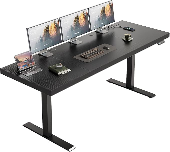 OffiGo 71 Inch Executive Electric Standing Desk, Height Adjustable Desk by OfficeGo-ForHomeOfficeWork