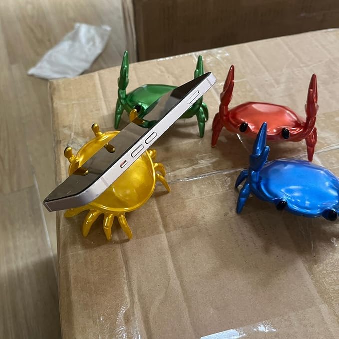 LOGUTIA Crab Phone Pencil Stand Creative Pen Holder Pencil Holder Spoon Holder - Image 3