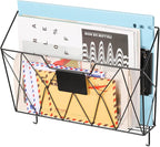 YBING Hanging Wall File Organizer Wall File Holder 3 Pockets Wall-Mounted File - Image 3