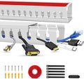 Cable Duct Management Raceway Kit, 31.4" Server Rack Management, Hide Network by Aocii
