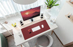 Desk Mat 31.5" x 17" Leather Desk Pad Protector - Image 6