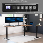 VIVO Electric Corner 84 x 63 inch L-Shaped Standing Desk, Memory Height - Image 5