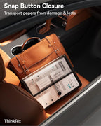 ThinkTex Plastic Expanding File Folder, Transparent envelopes - Image 3