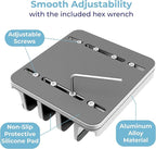 TEFONIA Adjustable Laptop Stand, 5 Slots, Aluminum Space-Saving, - Image 5