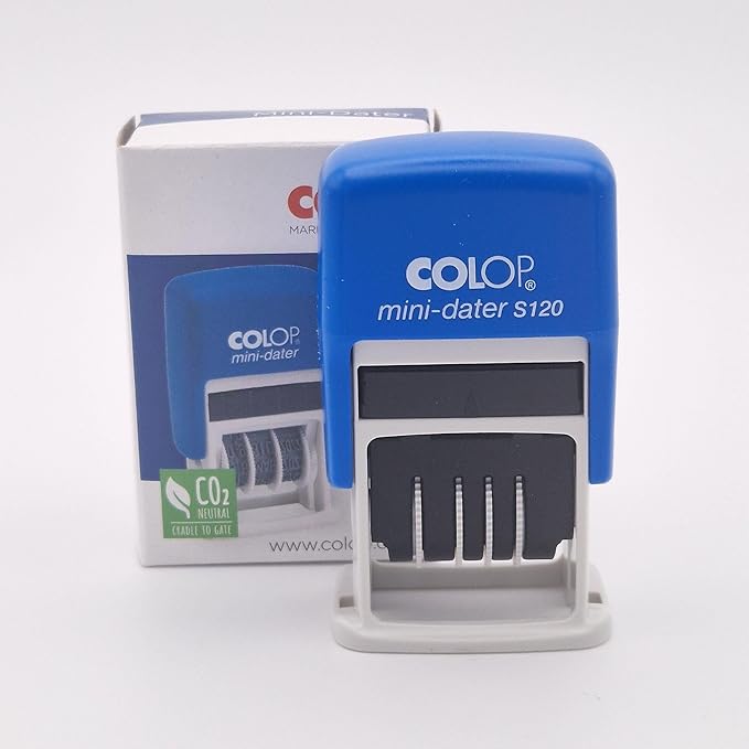 Colop Mini Dater Stamp S 120 - Image 7