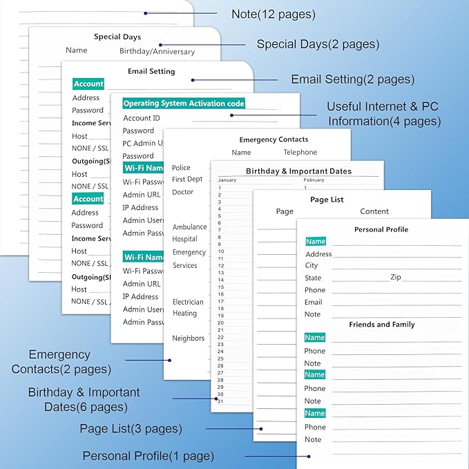 BLESWIN Address Book – Telephone and Address Book - Image 4