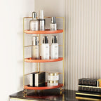 JANUS LiANG 3-Tier Corner Bathroom Organizer Countertop by JANUSLiANG