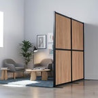 VIVO Modular Wall System, 2 PET Panels, Modern Professional Office Cubicle - Image 2
