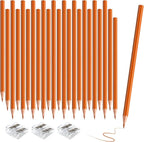 sqzrmdcg 36 PCS Orange Colored Pencils, Pre-sharpened Professional Wooden Art by Unknown