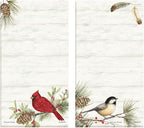 Current Cardinal Woodland Birds Magnetic Holiday Notepad Set – Set of 12 Memo - Image 2