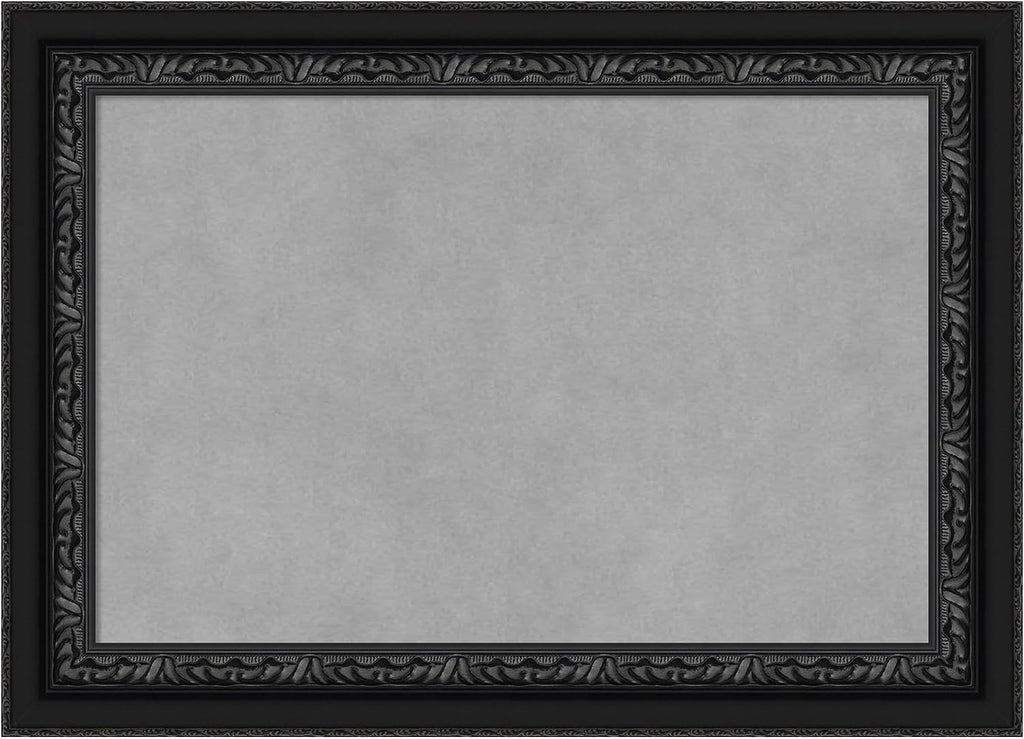 Amanti Art Black Framed Magnetic Board 16x22 Small Vision Board
