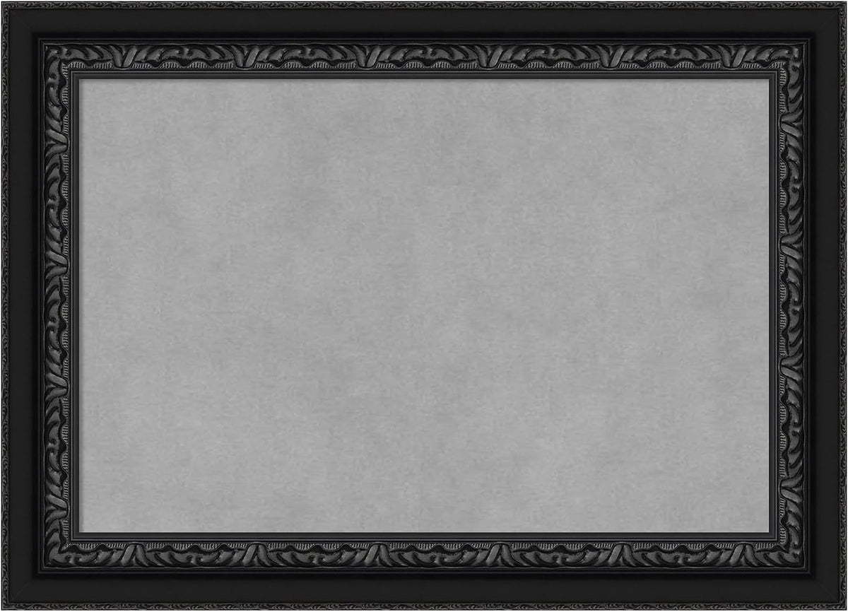 Amanti Art Black Framed Magnetic Board 16x22 Small Vision Board