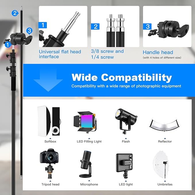 soonpho Heavy Duty C Stand - Image 3