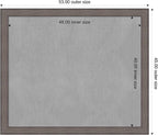 Amanti Art Grey Framed Magnetic Board 45x53 Oversize Vision Board - Image 4