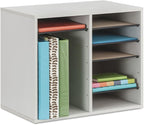 Safco Literature Organizer, 12 Compartments, Office and Classroom Mailbox - Image 11