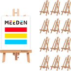 MEEDEN 16 Inch Tabletop Easel: 12 Pack Beech Wood Easel by MEEDEN